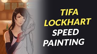 Tifa Lockhart Final Fantasy Vii Speedpainting