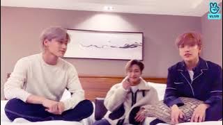 [ENG SUB] ATEEZ VLIVE~ SAN SEONGHWA HONGJOONG VLIVE ~2019-08-08