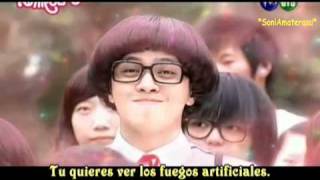 Video thumbnail of "Hi! My SweetHeart OST Ai feng tou sub español HD"