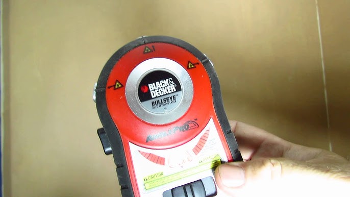 BLACK+DECKER Line Laser, Auto-leveling with Stud Finder (BDL190S) - Black  Decker Bullseye Auto Leveling Laser W Stud Sensor 