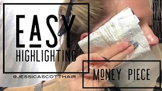 Face Framing HIGHLIGHTING Technique || MONEY PIECE by @JessicaScottHair