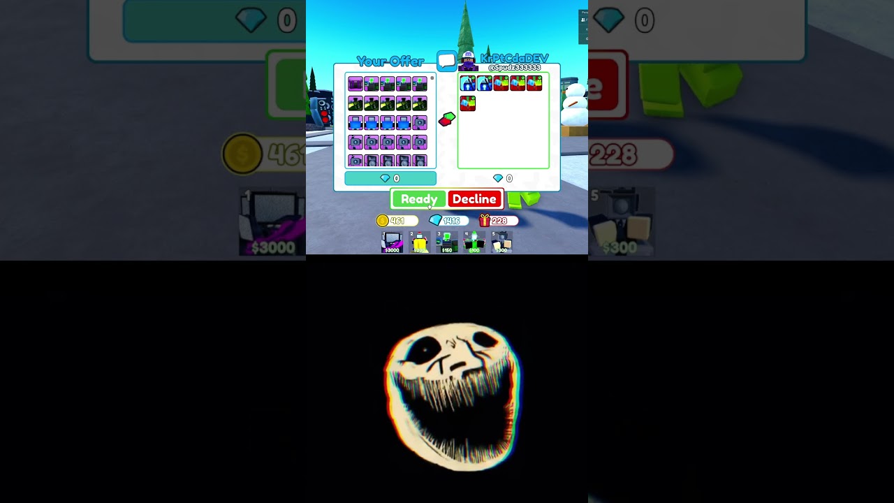 Fan Gives *FREE* OP Units In Toilet tower defense! 