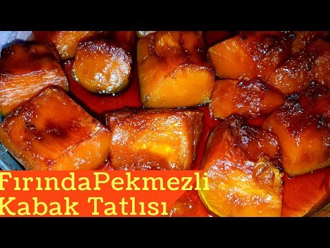 KABAK TATLISI-EN GÜZEL TARİF, FIRINDA PEKMEZLİ KABAK       #SaveYourInternet