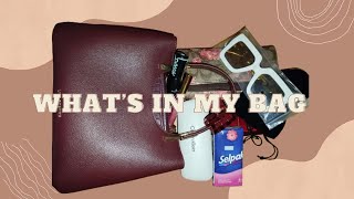 What's in my bag | my daily essentials for work | 2024