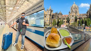 My First Mumbai AC Local Journey Experience & Mumbai Famous Vada pav 🤤