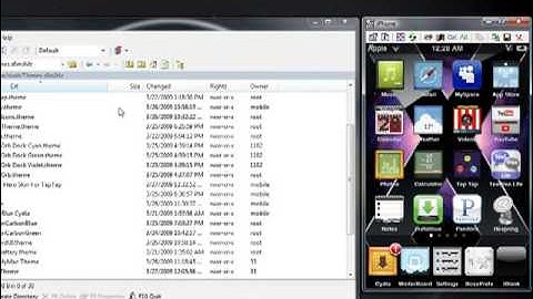How To edit iphone/itouch themes with WIN SCP