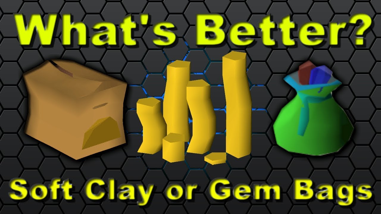 OSRS Motherload Mine Gems or Soft Clay? YouTube