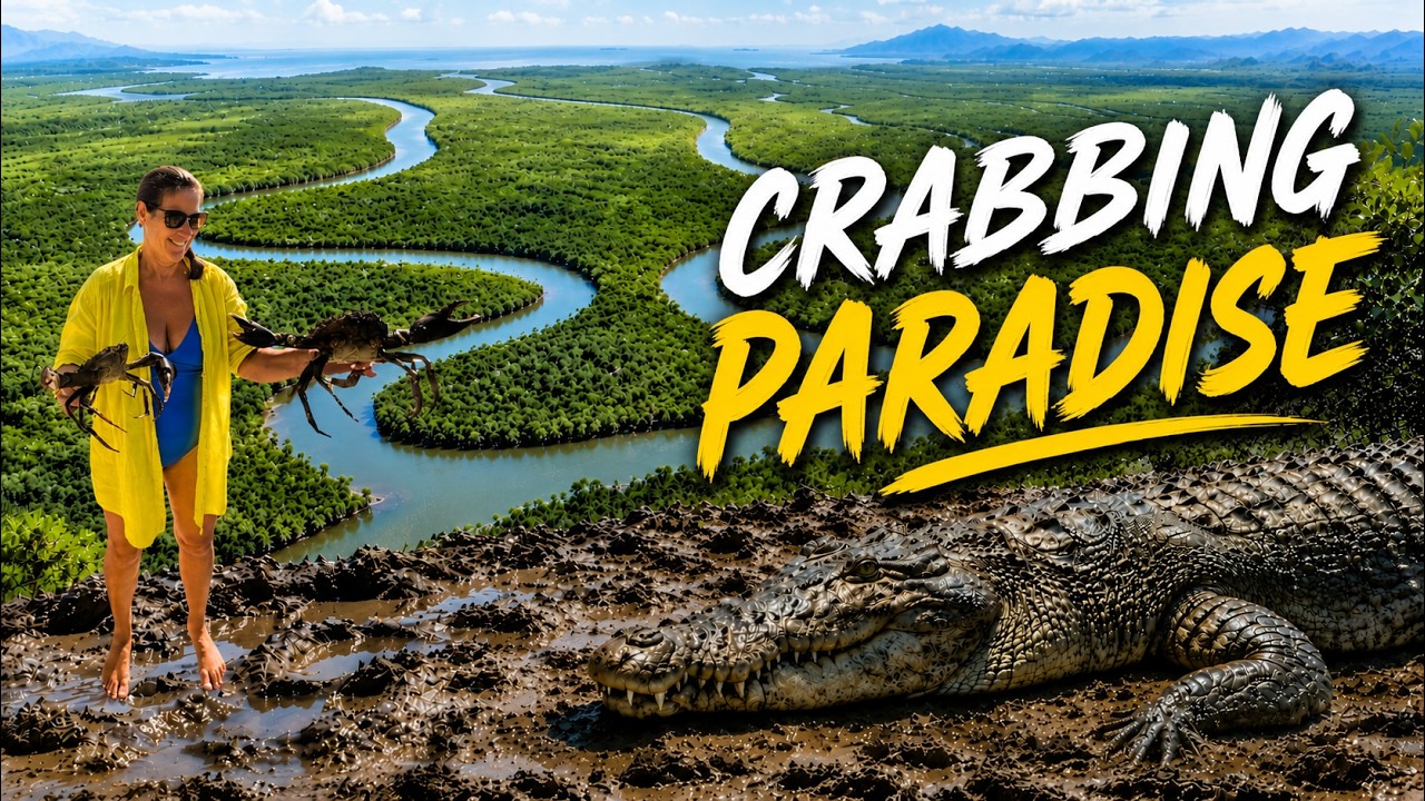 ⁣Mud Crabs Ancient Fossils Wild Adventures Hinchinbrook Island Surprised Us Sailing North Queensland