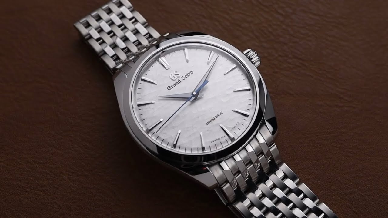 Grand Seiko SBGY013 Omiwatari White Dial! 9 Link Bracelet! - YouTube