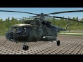 Mi - 8 (Mi - 17) helicopter startup