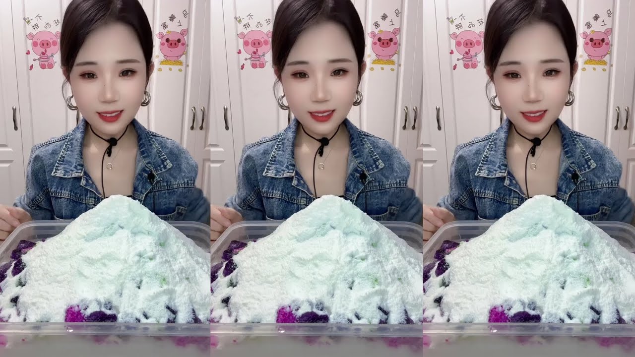 ONLY BITES ~ YY SHAVED POWDERY ICE EATING ASMR 