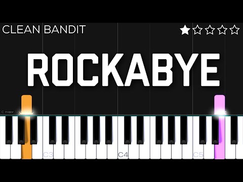Clean Bandit - Rockabye (feat. Sean Paul & Anne-Marie) | EASY Piano Tutorial