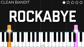 Clean Bandit - Rockabye (feat. Sean Paul & Anne-Marie) | EASY Piano Tutorial Resimi