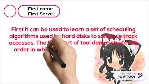 Disk Scheduling First Come First Serve (FCFS)