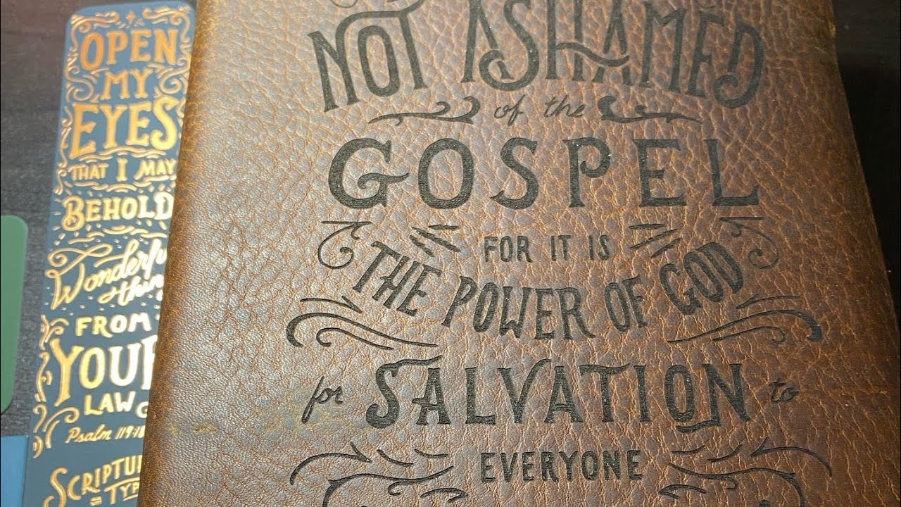 Paul’s Leather Co ESV Clarion YouTube