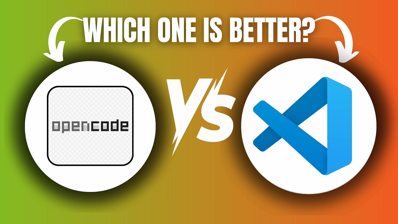 OpenCode vs VScode | Which Should You Choose in 2026? - YouTube
