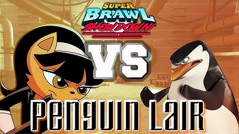 Kitty Katswell vs Skipper | Super Brawl Showdown v0.3.0b Full Match Gameplay