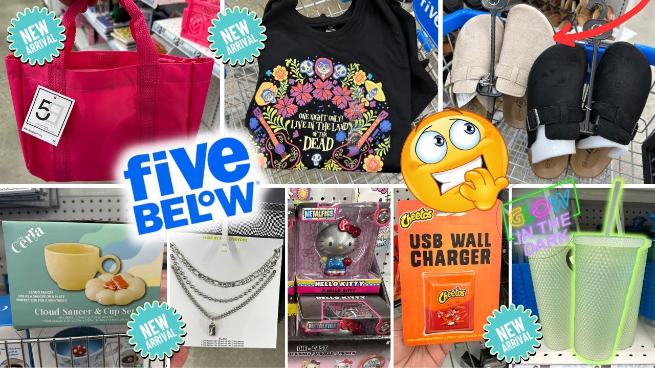 FIVE below NEW arrivals | Five Below home decor + more shop with me