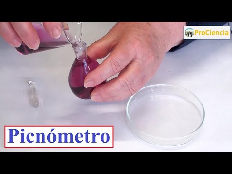 Vídeo: Com mesura la densitat un picnòmetre?