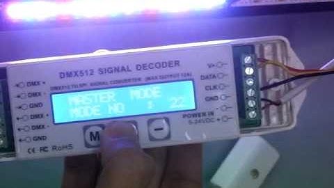 DMX SPI 820 WS2801 WS2811