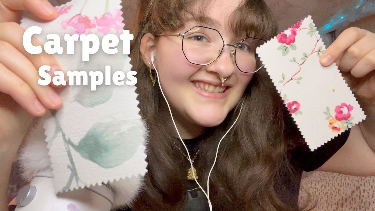 ASMR Carpet Samples (Fabric tapping & Scratching)