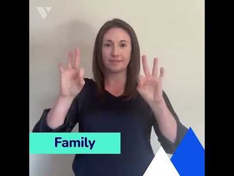 Sign Language Lesson (ASL) for Beginners: Friends and Family