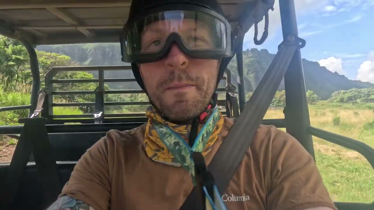 Side by Side Tour of Kualoa Ranch, Hawaii (Honolulu) 