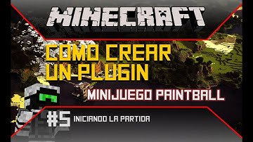 Como CREAR un PLUGIN de MINIJUEGO en Minecraft - Iniciando la Partida - Parte 5/10