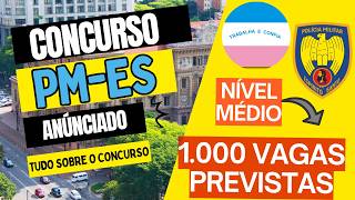 Concurso PM ES 2026: Edital a Qualquer Momento BANCA DEFINIDA!