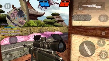 Bullet Force - Gameplay Snipers Only With BEACHBANANA!!!!