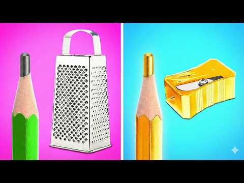 🎒 GENIUS SCHOOL HACKS & DIY IDEAS || Which Works Better? - YouTube