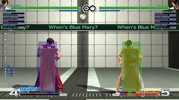 KOFXIV Kim Hit Boxes