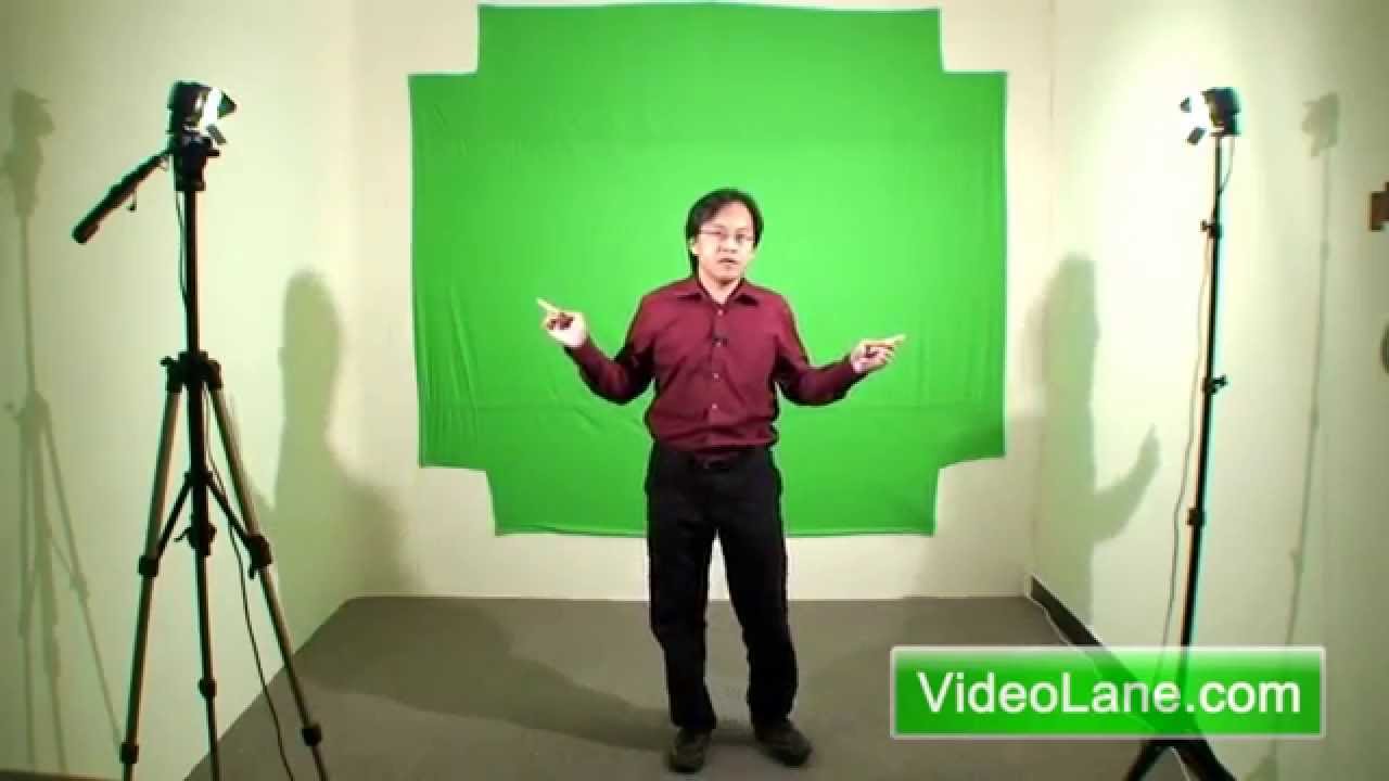 How to Set Up a Mini Green Screen Studio - YouTube