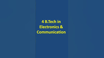 Top 7 branches for B Tech students