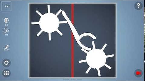 Check out how I solved level 77 in Brain It On! #BrainItOn