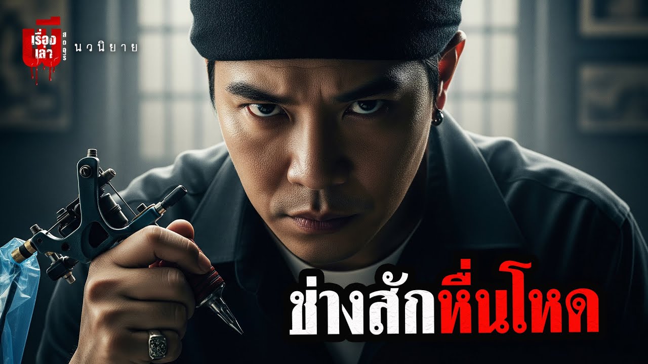 ช่างสักหื่นโหด(เรื่องเล่าผีสตอรี่) นิยายเรื่องเล่า ฆาตกรรมสืบสวน คดีฆาตกรรม