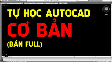 ✅ Tự học vẽ autocad cơ bản | Huy Hiếu Lee