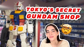 Tokyo’s SECRET Gundam shop is Lifechanging