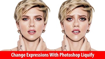 Photoshop Tutorial | How to Change Facial Expressions With Photoshop Liquify