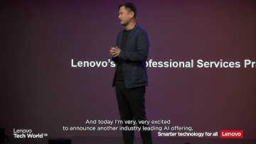 Lenovo Tech World 2023: Ken Wong on AI Solutions for All
