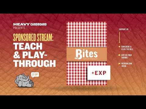 Bites: New Recipes - (KS) 2 or 3p Teaching & Play-through by Heavy Cardboard