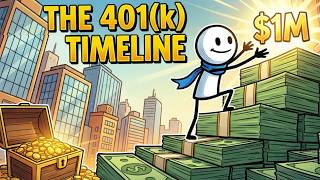 When Do Americans Hit $100K, $500K & $1M in Their 401(k)?