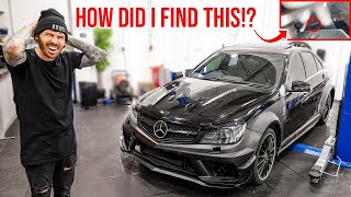 REBUILDING A £10,000 MERCEDES C63 AMG BUT THE PROBLEMS WON'T STOP