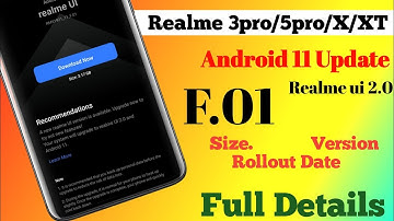 Realme 3pro , 5pro , X , XT Realme ui 2.0 Second Batch | Realme 3pro Android 11 Update | June Update