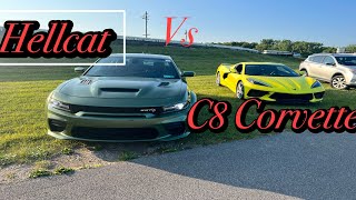 2023 C8 Corvette VS 2021 Charger Hellcat Widebody