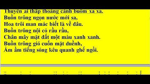 Đánh giá 8 câu cuối kiều ở lầu ngưng bích