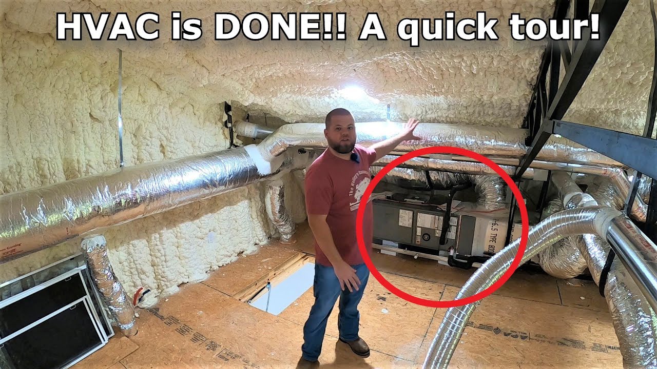 HVAC is complete, a quick tour and explanation! 506 YouTube