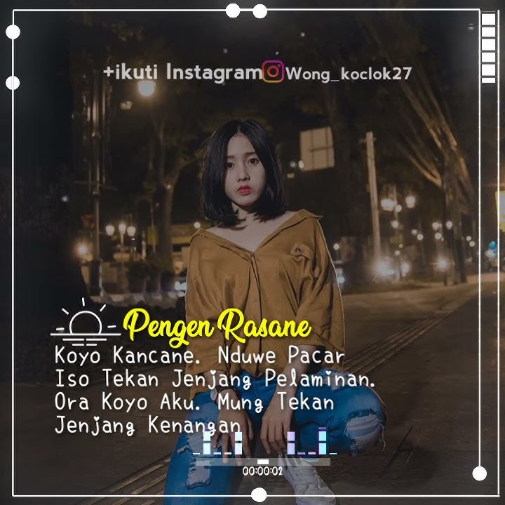 Story wa keren 30 detik|| lagu barat|`cover kadung waras