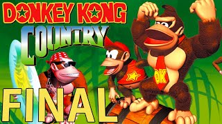 Donkey Kong Country - FINAL ÉPICO!!!!!!!! [ Super Nintendo - Série 4K ]