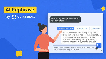 Introduction to AI Rephrase by QuickBlox